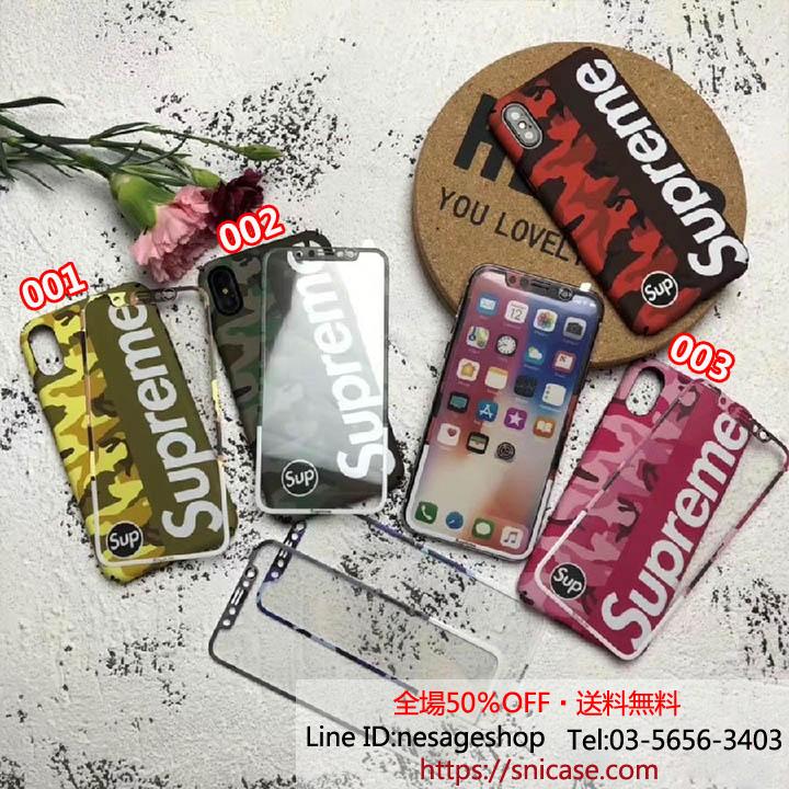 iphonexケース supreme 迷彩