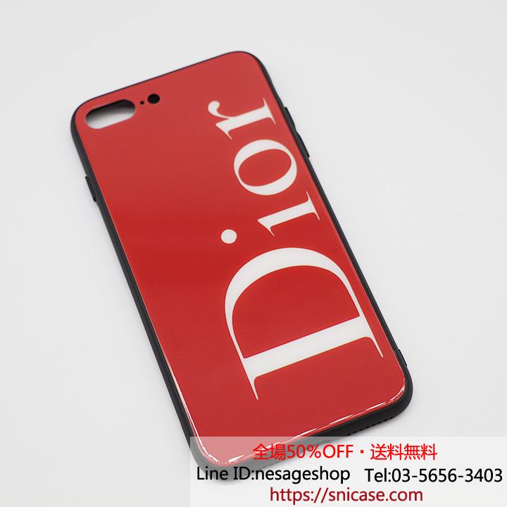 iPhonexケース ガラス鏡面