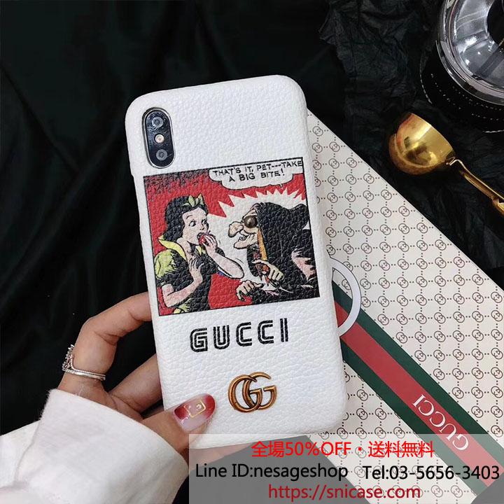 GUCCI iPhonex テンケース パロディ風