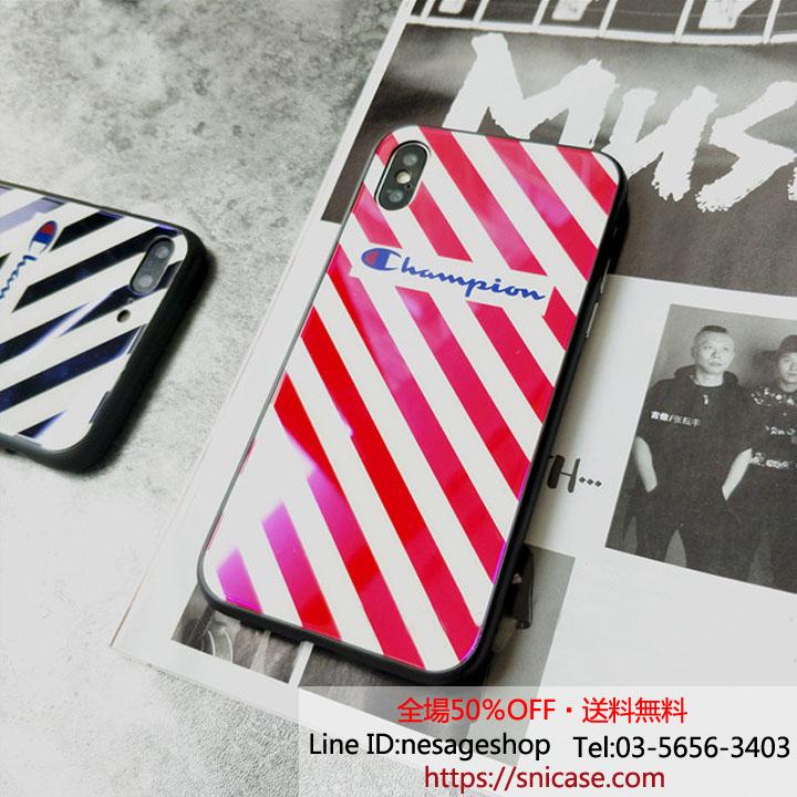 iPhoneテンカバー Champion カッコイイ