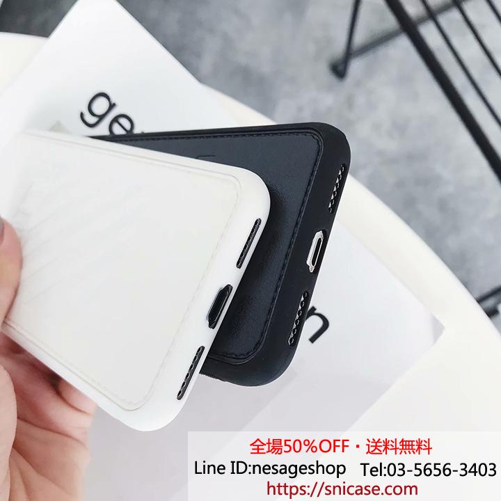 オフホワイト ジャケット型 アイフォンX PLUS