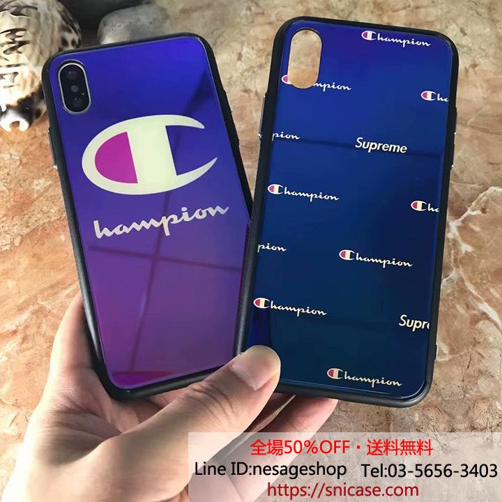 Champion iphone8/8plusケース 夜光デザイン