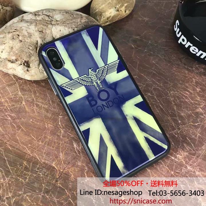 アイホン XS夜光カバー ボーイロンドン