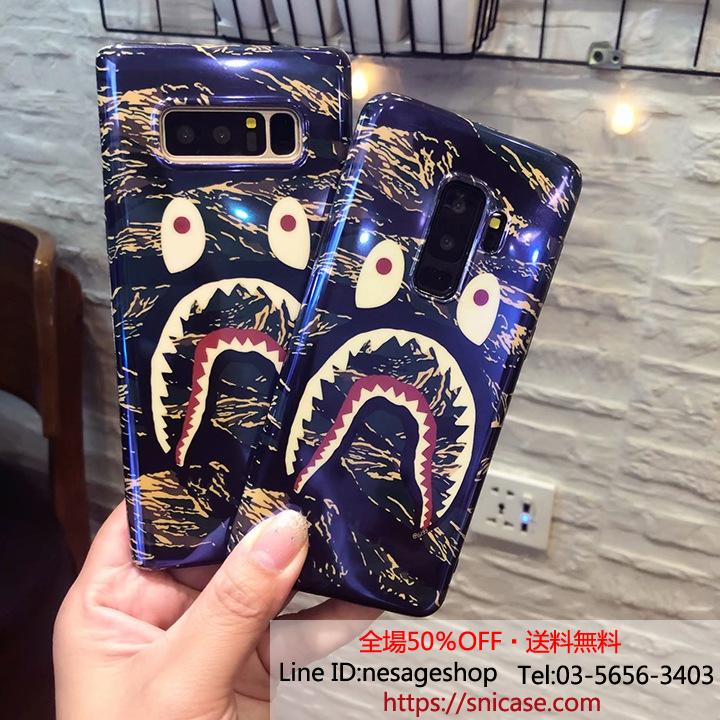 Galaxy S8/S8 Plus ケース ペア Bape