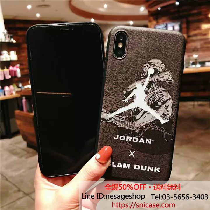 iPhone8plus カバー 浮き彫り Jordan