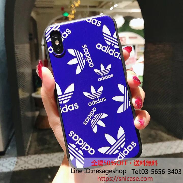 adidas iphoneXS/XC ケース おしゃれ