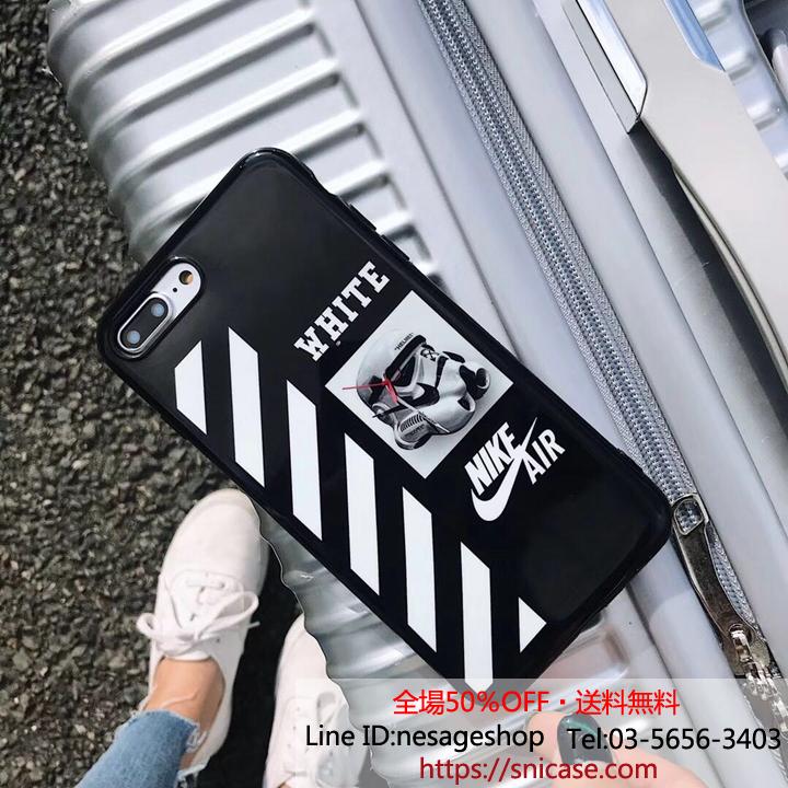IPHONE XRカバー オフホワイト nike