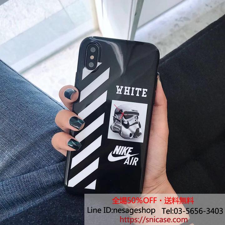 アイフォン テンエスケース OFF-WHITEｘNIKE