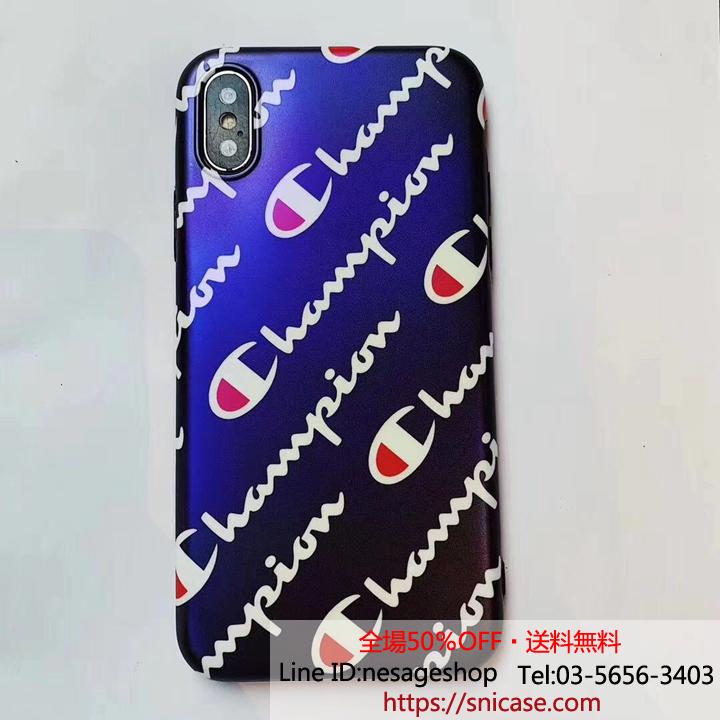 Champion iphone8 ソフトケース