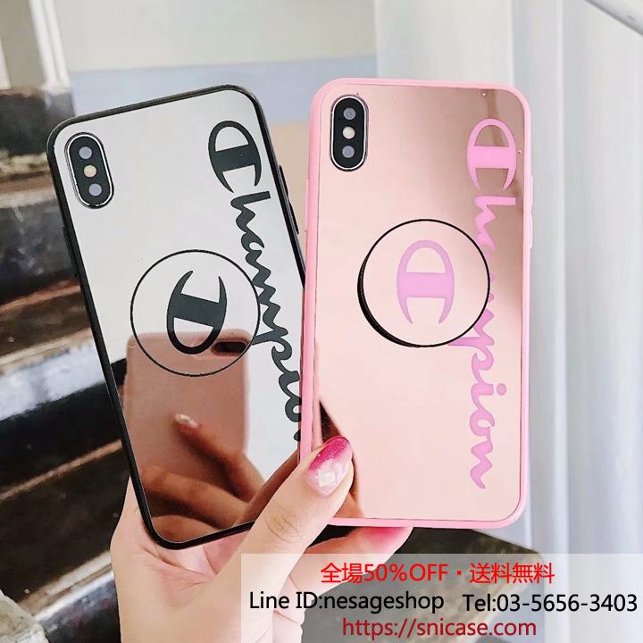 iPhoneXR ケース Champion 気嚢スタンド