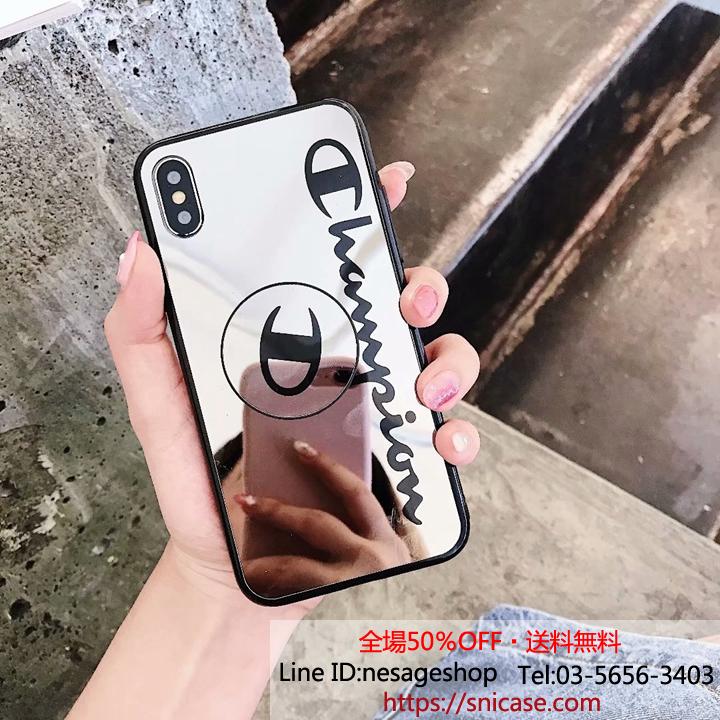 iPhone XSMAXカバー チャンピオン おしゃれ