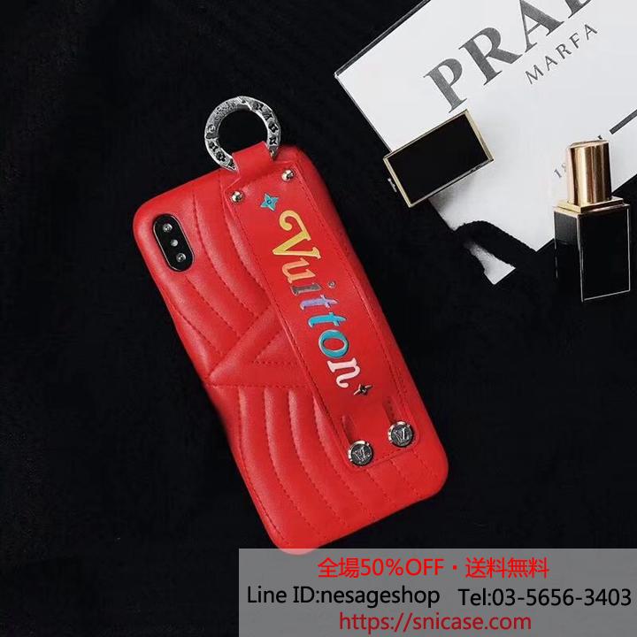 iPhoneXSMAX カバー ベルト付き VUITTON