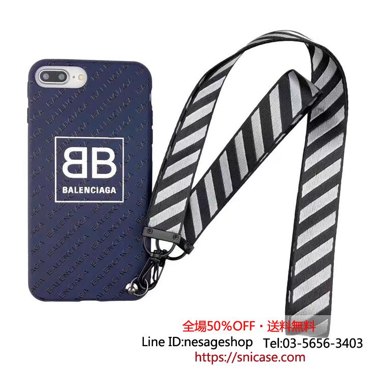 iPhoneXSMAXケース FILA Balenciaga