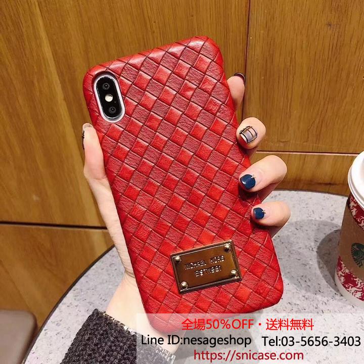 iPhone8PLUSケース MK 編みこみ