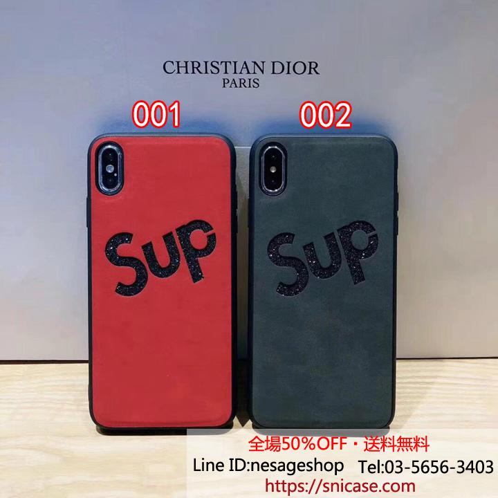 おしゃれ iphoneXR ケース supreme