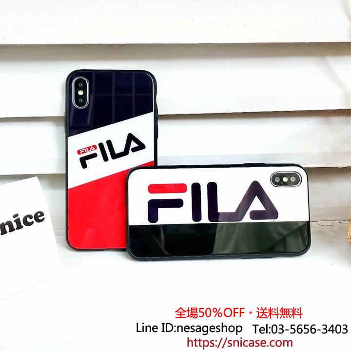 フィラ 鏡面 iPhoneX ケース
