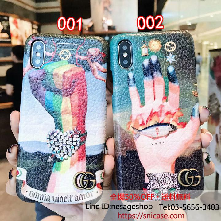 iphone8PLUS ケース グッチ プリント