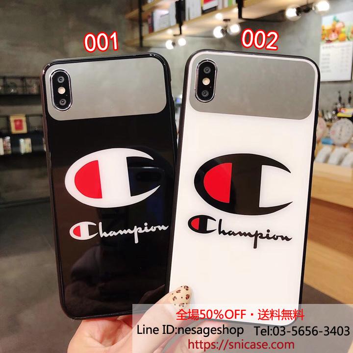 iPhoneXs ケース チャンピオン お洒落