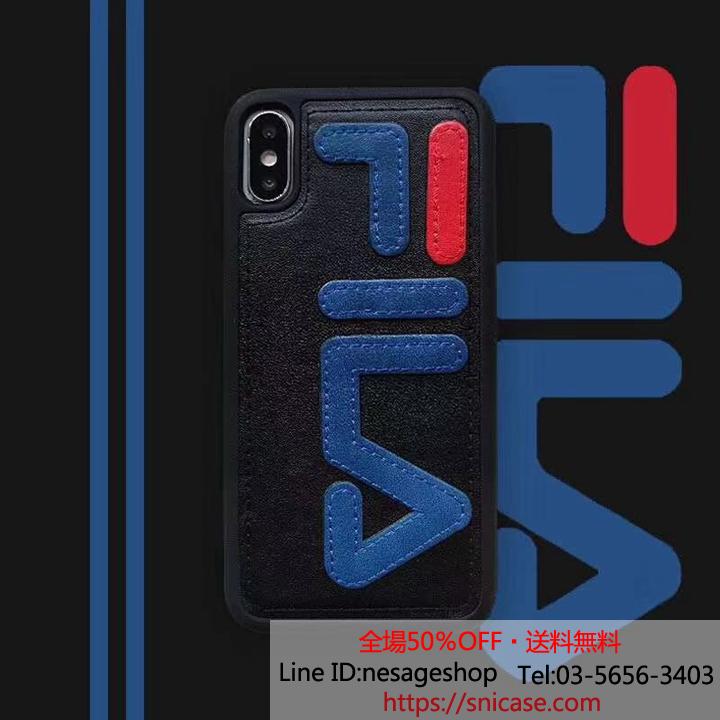 カップル用 iPhone XSケース フィラ