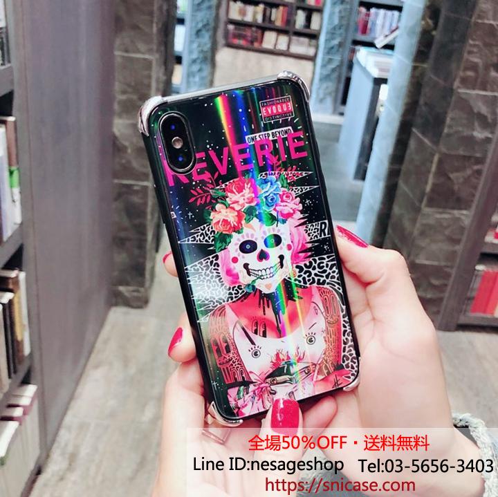 パロディ風 iPhone8PLUSカバー KEVERIE