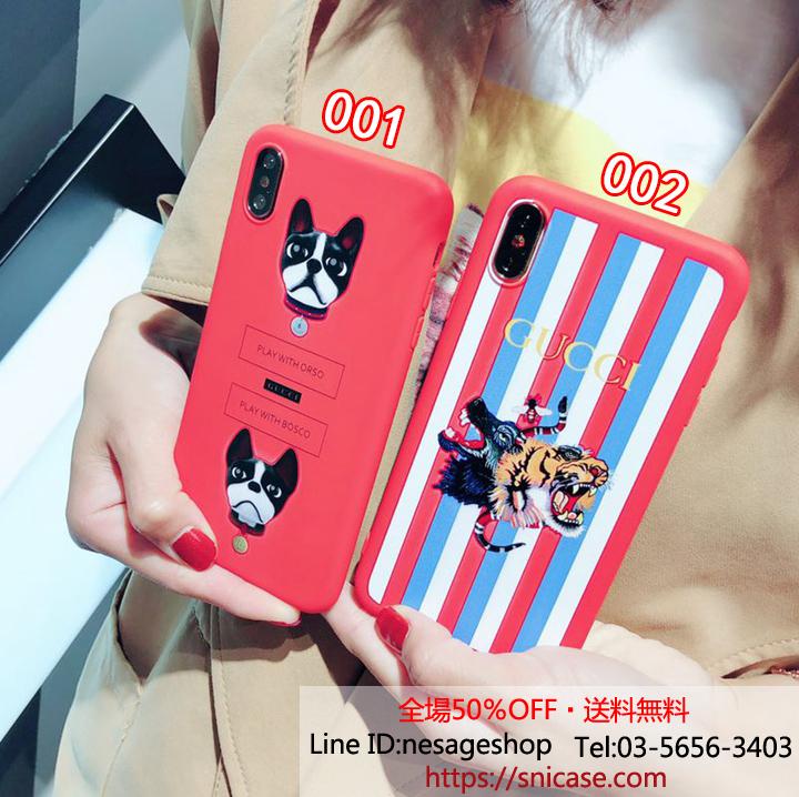 グッチ iphonexs/xケース 犬