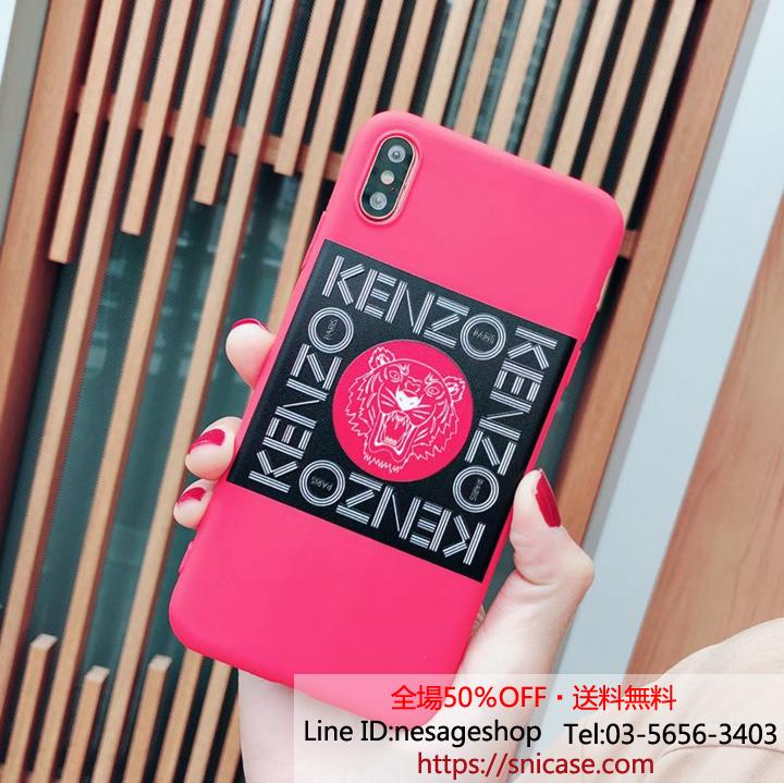 kenzo アイフォン8 カバー 虎頭