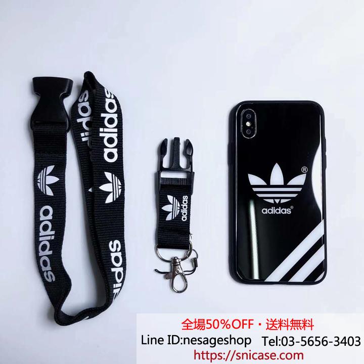アディダス iphone xs/xr/xケース 人気