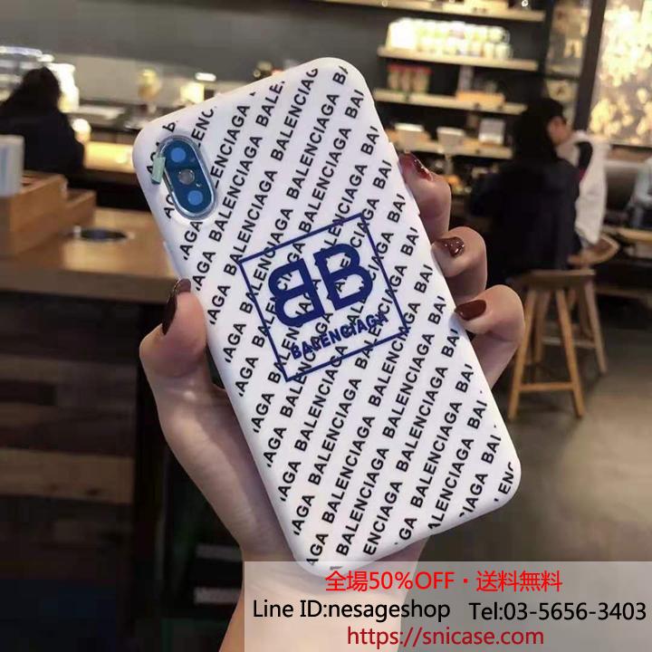カップル用 iPhoneXs Maxケース BALENCIAGA