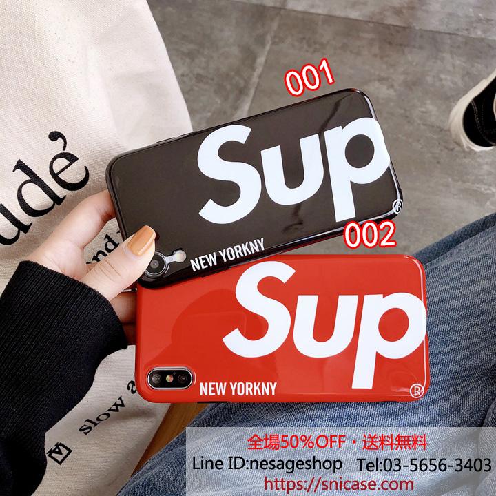 ボックスロゴ Supremeケース iphonexr