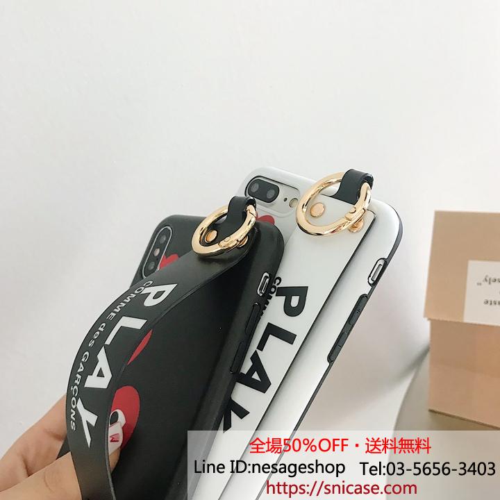 プレイiphone8 plusカバー ベルト付き