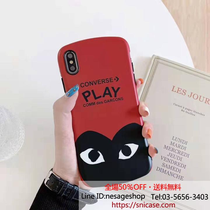 コムデギャルソン プレイ iPhone X/XSケース