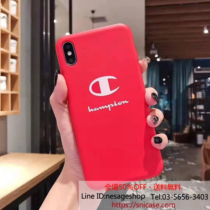 Champion アイホンXS Maxケース おしゃれ