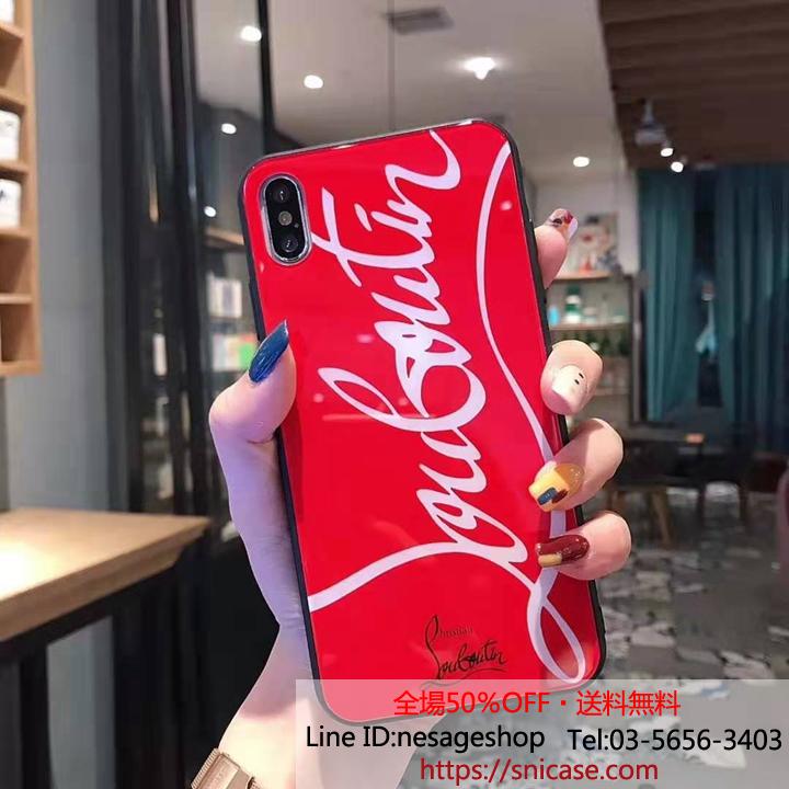 強化ガラス iPhone X/11カバー ルブタン