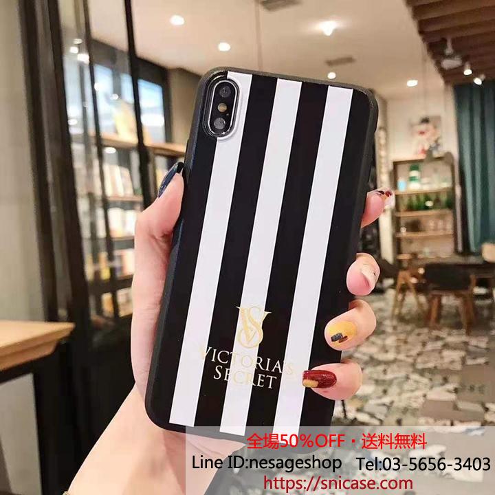 シークレット VS iPhoneXs Maxケース 縞