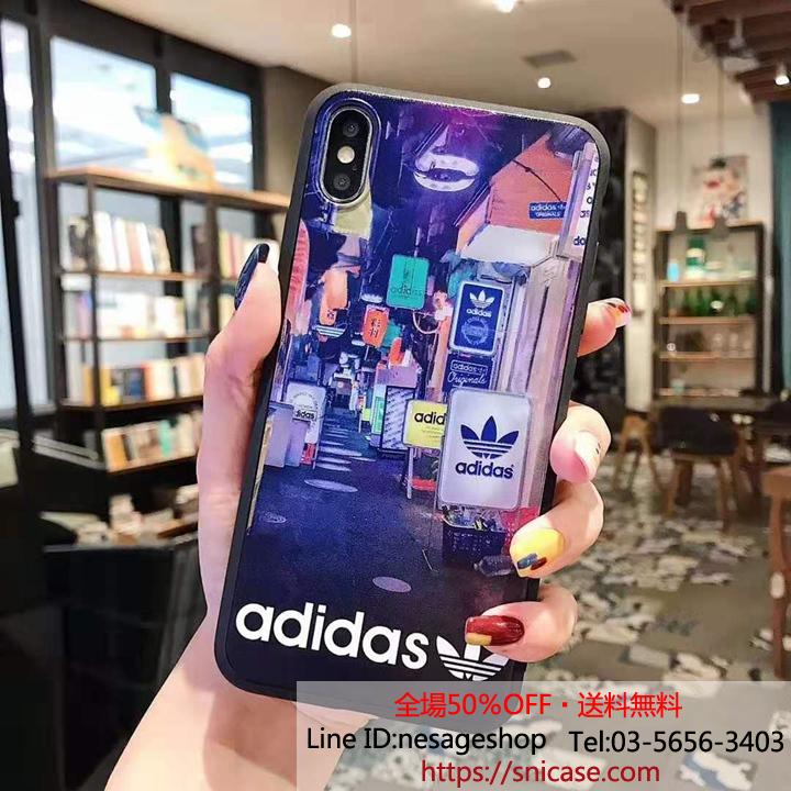 アイフォン テンカバー adidas