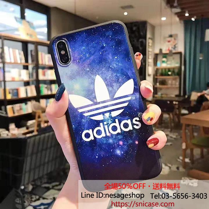 アディダス iPhoneXSケース お洒落