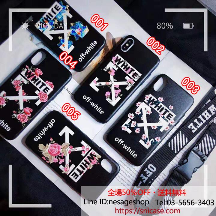 オシャレ iphoneXR/X/11 カバー Off white