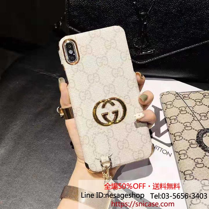 gucci アイフォンxs xrケース レザー