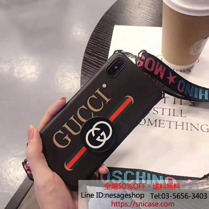 グッチ iPhone XS/11ケース 気嚢支え