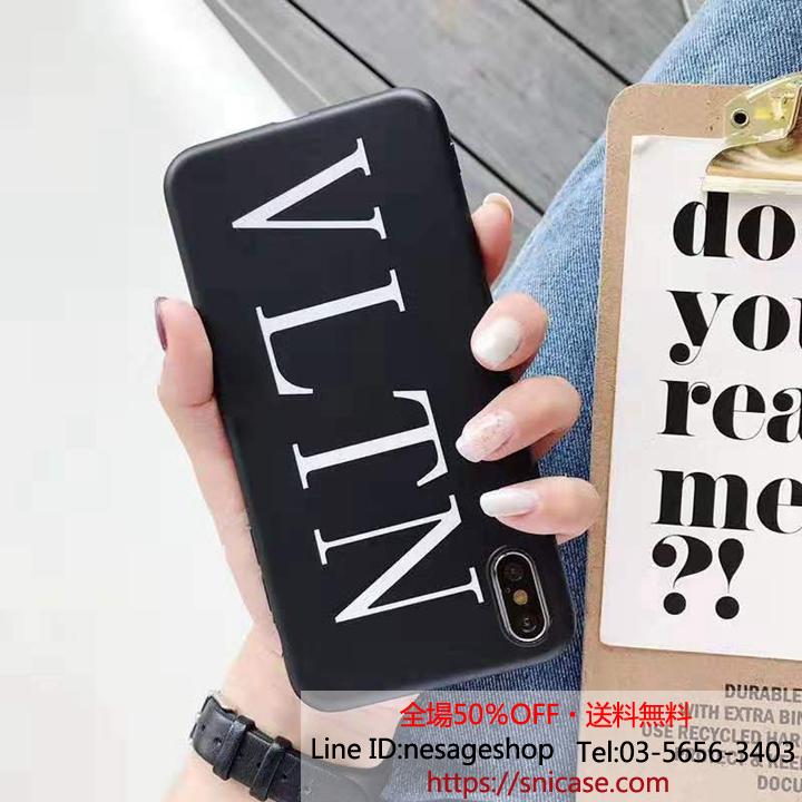 英字マーク iPhone11/Xケース VLTN