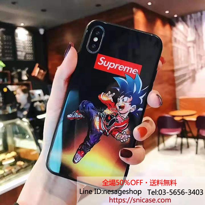 ガラス背面 Supreme アイホンXR