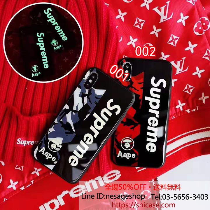 supreme aape アイホンXRケース