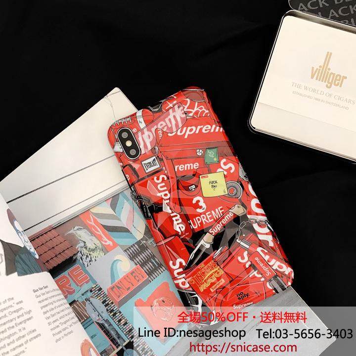 supreme アイフォンxs/xr 薄型
