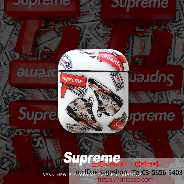 かわいい エアーポッズ用カバー Supreme