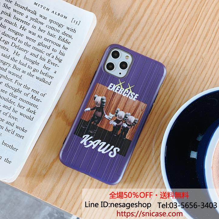 キャラクターiphone8 plusかばー カウズ
