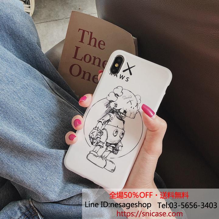 キャラクター iphonexrケース kaws