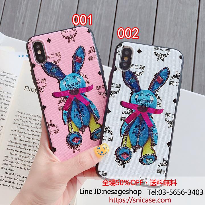 エムシーエム iPhone11 proケース ウサギ