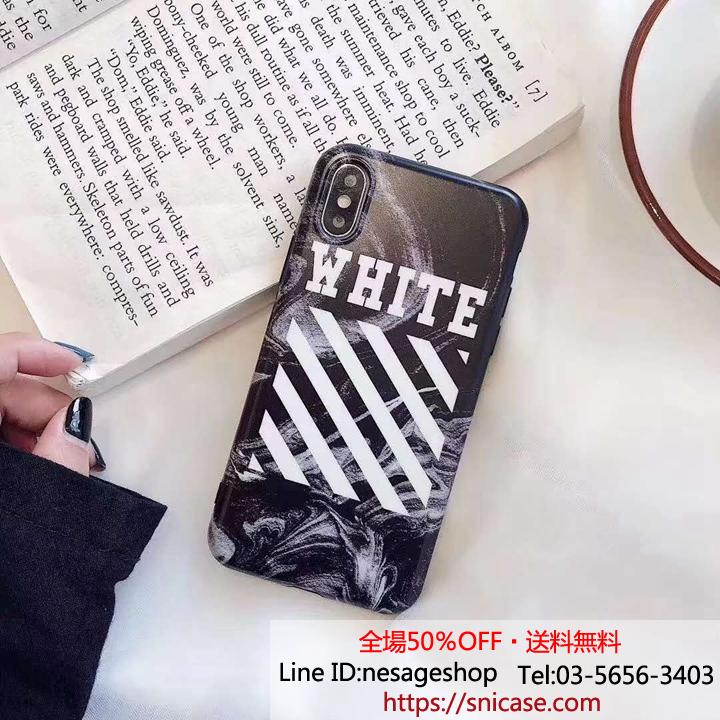 アイフォンxs マックスカバー off-white