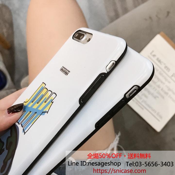 アンディフィーテッド iphone8 plusケース 地球柄