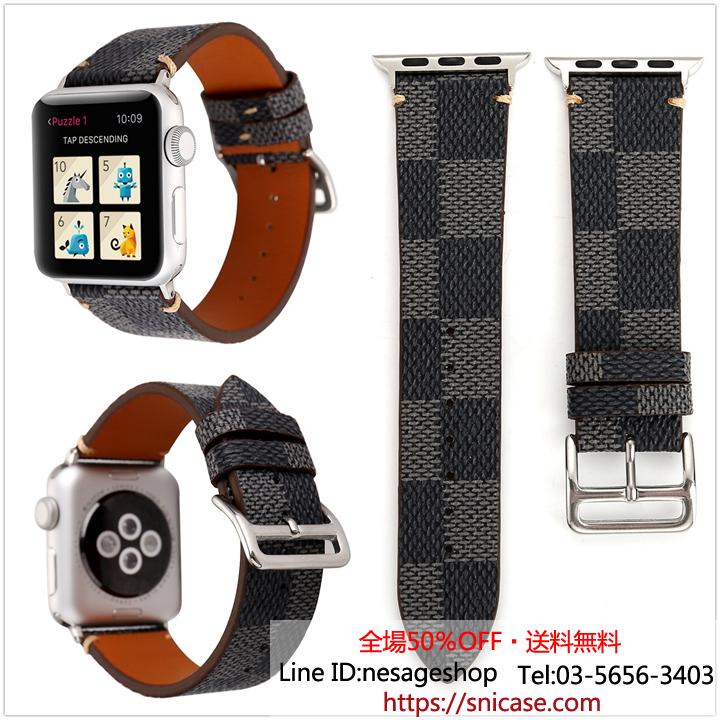 ビジネス風 Louis Vuitton Apple Watch バンド